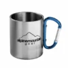 395997065445406 Alpine Mountain Gear Coffee Percolator With 4 Carabiner Mugs