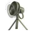 396385061273630 Camelion Rechargeable Camping Fan With LED Light