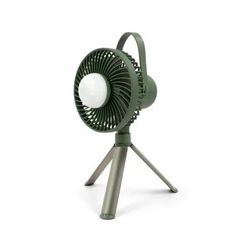 Camelion Rechargeable Camping Fan With LED Light