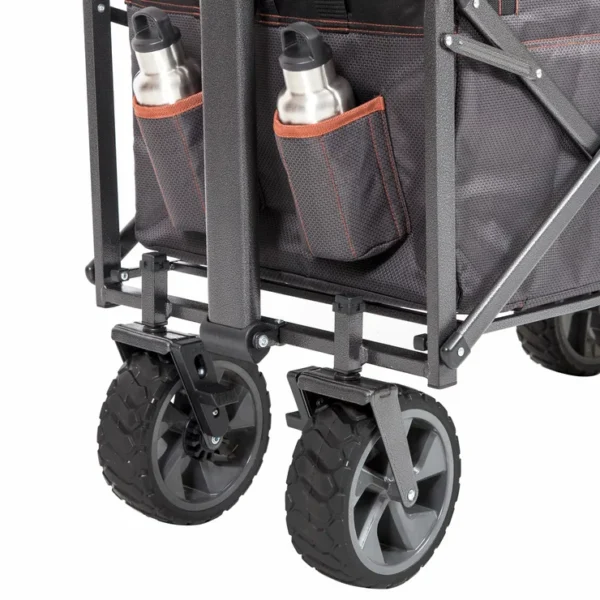 452386067218462 Mac Sports Deluxe Push Pull Folding Wagon with Brakes