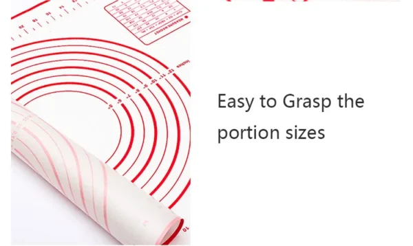 S014fbf967b61440a97a07f53efe6828dM.webp UNTIOR 1PCS Silicone Baking Mat Kneading Pad Dough Mat Pizza Cake Dough Maker Kitchen Cooking Grill Non-Stick Gadgets Bakeware