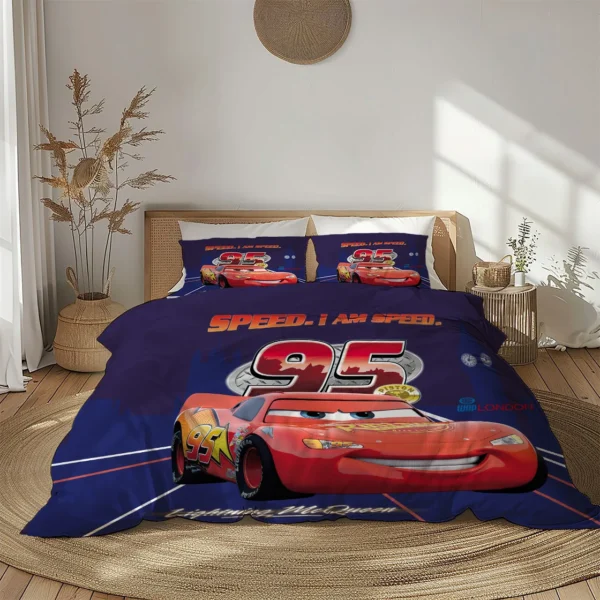 S01d4087263964aeab6ed444a05efb247x.webp Racing Mcqueen Cars Duvet Cover Set