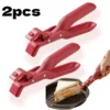 S077fe8b7f42549a5a25df0b4a7957d907.webp 2/1Pcs Anti-Scald Clips Hot Dish Plate Gripper Kitchen Non-slip Bowls Clamp Holder for Frying Pans Air Fryer Steamers Oven