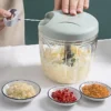 S08e193c2c24c4b32b220bca8e147f075H.webp 900/500ML GarlicChopper Manual Rotate Vegetable Cutter Choppers Slicer Fruit Garlic Crusher Kitchen Gadget Blenders Meat Grinder
