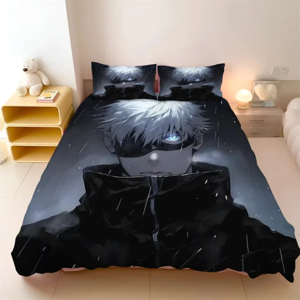 S09f61f61be0746749d7a264600718bc5l.webp Jujutsu Kaisen Satoru Gojo Bedding Set
