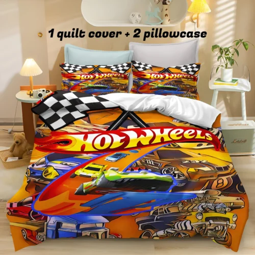 S0dd134e353344089a1218079d9e29212q.webp Hot-wheel Duvet Cover