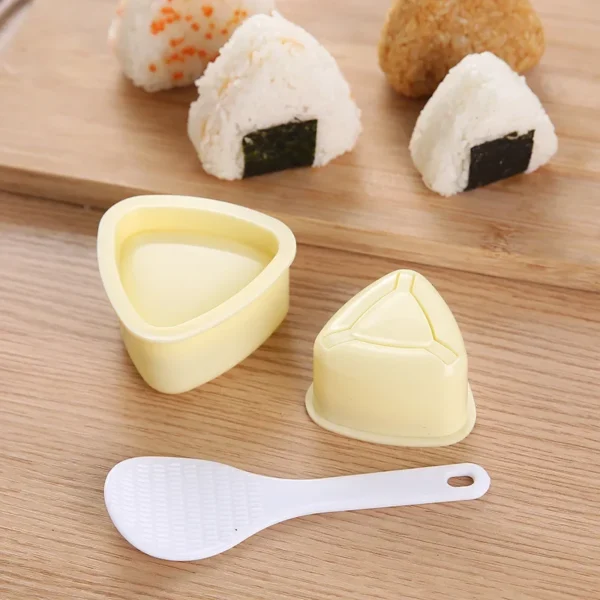 S0f2b15f3fdf545ae88eb3825b3ba7eb0p.webp Onigiri Mold Home Kitchen Food Utensils for Kitchen 1-2PCS Kit Sushi Press Convenient Japan DIY Bento Accessories Rice Balls New