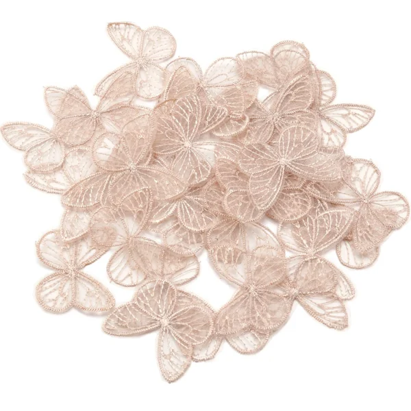 S1786760a769442bd87c47be461aaddfdm.webp 20Pcs/Lot 3.5*4.5cm Embroidery Fabric Butterfly Flowers