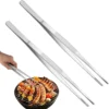 S1928399da49b46df87fb41a82e7d9f89i.webp Multifunction Barbecue Tongs Food Tongs Food Clip Kitchen Gadgets Stainless Steel Churrasco Tweezers Clip Buffet BBQ Tool
