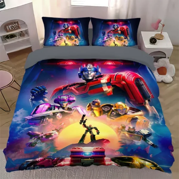 S1ef4fc0764334e8fb881d08543b58a3aB.webp Transformers theme Bedding Set