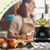 S250a91fe1fcb45d6b49766a5a5827d84K.webp TopStrong 6-in-1 for Chopping, Slicing, Shredding and Kneading Dough, 3 Speeds with Pulse, 2L Mixing Bowl 800W Food Processor