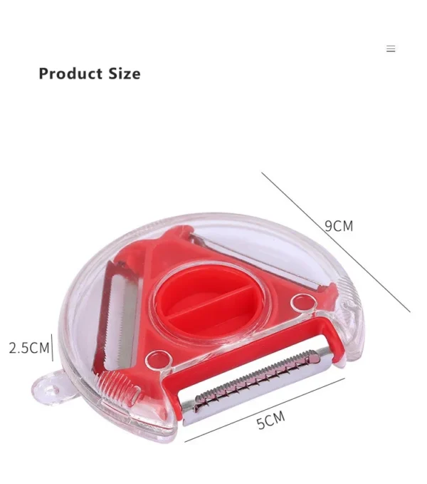 S2f10edd9f2ef482882f01c5f8c584b28o.webp 3 In 1 Fruit and Vegetable Peeler Multifunctional Vegetable Shredding Tools Stainless Steel Blade Peel Grater Kitchen Tools