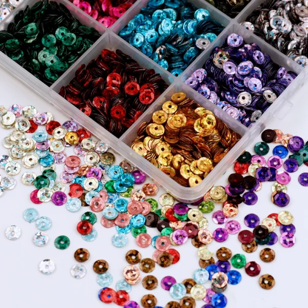 S30321b6519c74cf9a113ac507e23d8b7q.webp 24 Colors Bright Sequins Round Flatback Confetti Paillettes