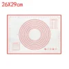 S3085779242a84ec6909ed78dec3169c08.webp UNTIOR 1PCS Silicone Baking Mat Kneading Pad Dough Mat Pizza Cake Dough Maker Kitchen Cooking Grill Non-Stick Gadgets Bakeware