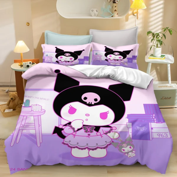 S358d91eff1b24b61861df693e3dfbb34H.webp Kuromi Bedding Sets
