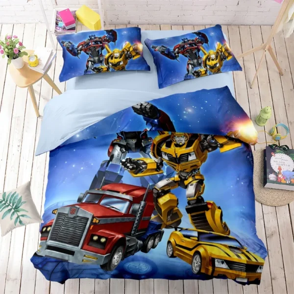 S3922c1e17bf14eb391f9ae90e2694ccfi.webp Transformers theme Bedding Set