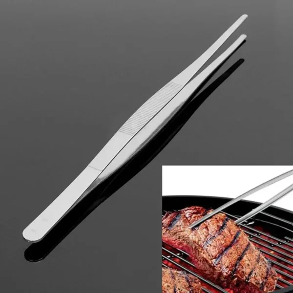 S3a5d76f020724f1b86827d7c5f52562bF.webp Multifunction Barbecue Tongs Food Tongs Food Clip Kitchen Gadgets Stainless Steel Churrasco Tweezers Clip Buffet BBQ Tool