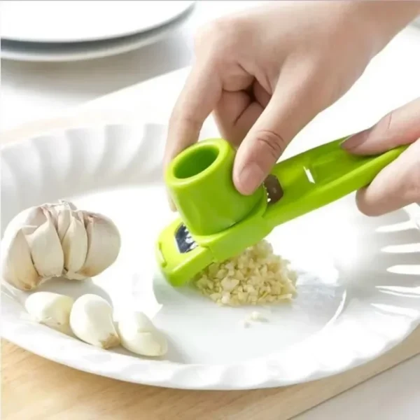 S3a8065ac8ea44a5693dd07a2cb2465b2f.webp Garlic Peeler Ginger Garlic Press Grinding Grater Planer Slicer Garlic Crusher Chopper Cooking Tool For Kitchen Grater Grinder