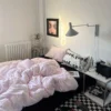 S3d2a0995c8a74caa815bbebead4ed323H.webp Ins Nordic Black Dot Bedding Set
