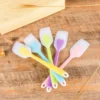 S40f7c5947d1d4217937f56d6a65735b5n.webp Silicone Spatula Cream Butter Cooking Baking Spatula Heat Resistant Utensils Scrape Decorator Translucent Kitchen Baking Tools