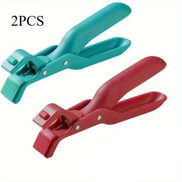 S410f9cd3cd6b47f4ba971354cc2d15699.webp 2/1Pcs Anti-Scald Clips Hot Dish Plate Gripper Kitchen Non-slip Bowls Clamp Holder for Frying Pans Air Fryer Steamers Oven