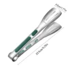 S413f22ff4da74f9ba234ff71aa90cdf8C.webp 1pc Non Slip Stainless Steel Food Tongs Meat Salad Bread Clip Barbecue Grill Buffet Clamp Cooking Tools Kitchen Accessories