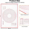 S478a22d93e604a8f886f02927ced5c4f1.webp UNTIOR 1PCS Silicone Baking Mat Kneading Pad Dough Mat Pizza Cake Dough Maker Kitchen Cooking Grill Non-Stick Gadgets Bakeware