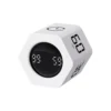 S48e565cc84a84fba8830448d80eae3681.webp Productivity Cube Timer Gravity Sensor Flipping LED Display 4 Preset Time Dual Modes Countdown Cooking Study Mini Digital Timer