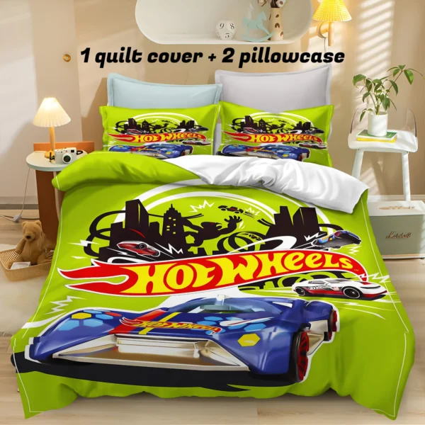 S4cc58a2e3dca4f4db7a7832236b5f81d0.webp Hot-wheel Duvet Cover