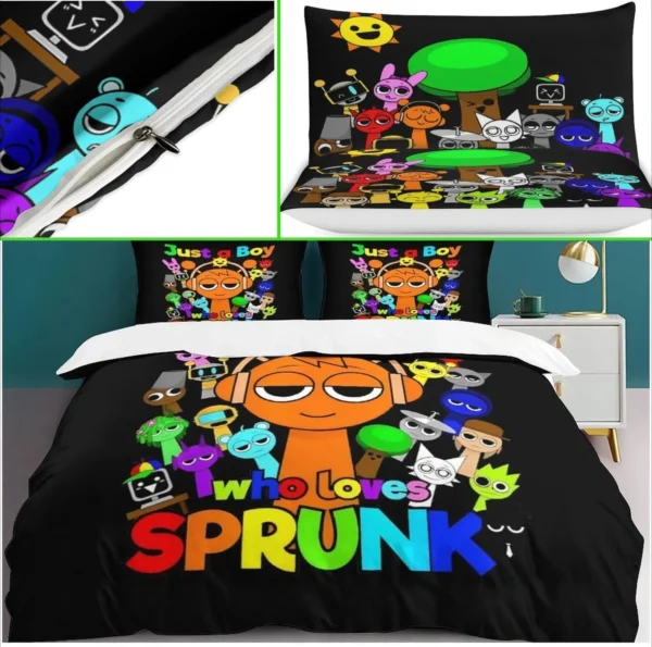 Sprunki Bedding Set