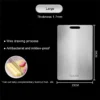S54fc66c7f22444d284691de07f4114aa7.webp Stainless Steel Panel and Chopping Board Kitchen Household Thickened Double Sided Cutting Board Block Kneading Dough Board