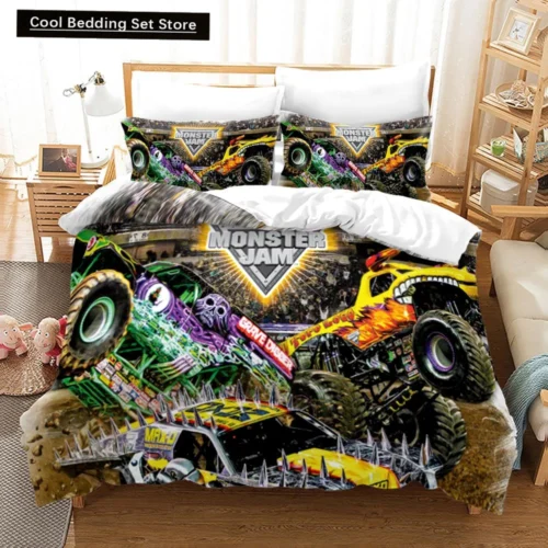S5521e20e30e4427b891ebe09fbdef4f2D.webp Monster Jam Bedding Set