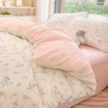 S558024a8a42a4cdb9c16efd4290375b5A.webp Ins Nordic Black Dot Bedding Set