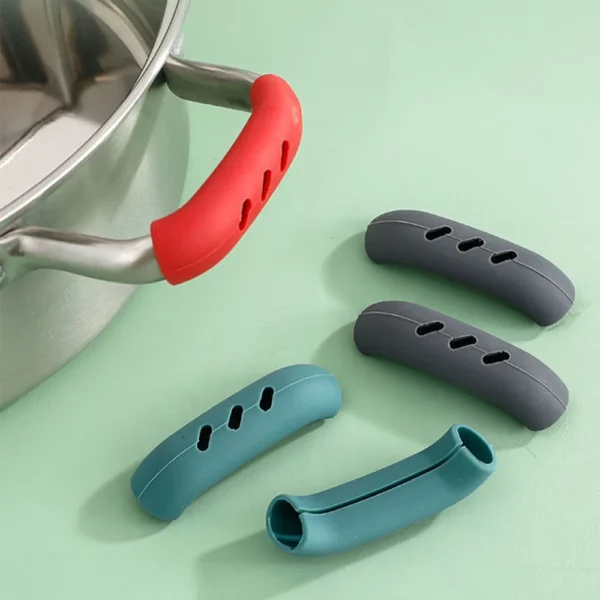 S5f18fe655c0e4520a76b393ff418f7e36.webp 2Pcs Silicone Pan Handle Cover Heat Insulation Assist Handle Holder Grip Sleeve Kitchen Gadgets