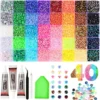 S63e62be6d9f34533a676470813d7ffb0S.webp 2026 New Colorful DIY Resin Rhinestone Kit for Bedazzling