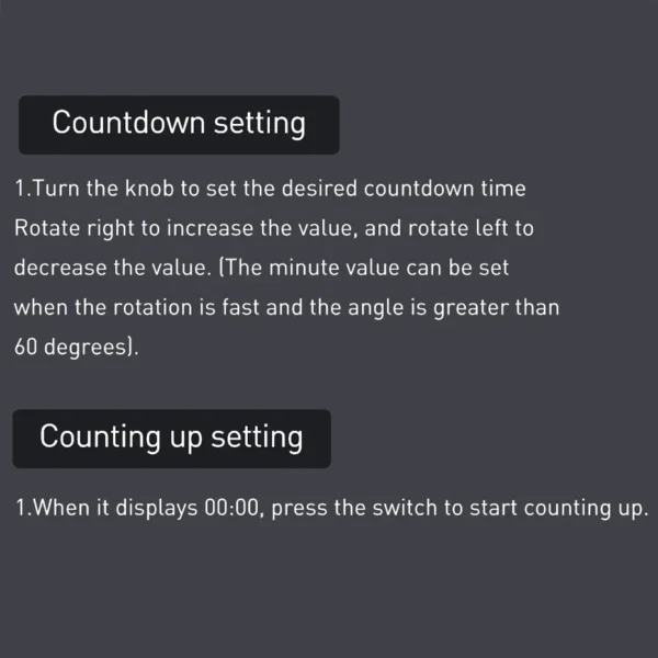 S705df0c1163e4b6b9ce074f78b58d387M.webp Dinrgo Magnetic Digital Timers Manual Countdown Kitchen Timer Countdown Clock Mechanical Counter for Cooking Shower Study