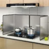 S73b4225b29f2458eb47e42b3b862478be.webp Oil Splatter Guard Grease Splatter Screen for Frying Splatter Guard Stainless Steel Splatter Screen Gas Stove Oil Splash Guard
