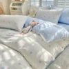 S7448232e97934129beea1c2041a57ecdN.webp Ins Nordic Black Dot Bedding Set