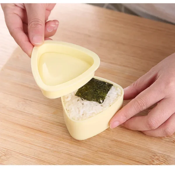 S7a593e87dcce4dba9aa337ea8cebeee32.webp Onigiri Mold Home Kitchen Food Utensils for Kitchen 1-2PCS Kit Sushi Press Convenient Japan DIY Bento Accessories Rice Balls New