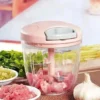 S7c6ebb67e5fc4926849a448306c90819w.webp 900/500ML GarlicChopper Manual Rotate Vegetable Cutter Choppers Slicer Fruit Garlic Crusher Kitchen Gadget Blenders Meat Grinder