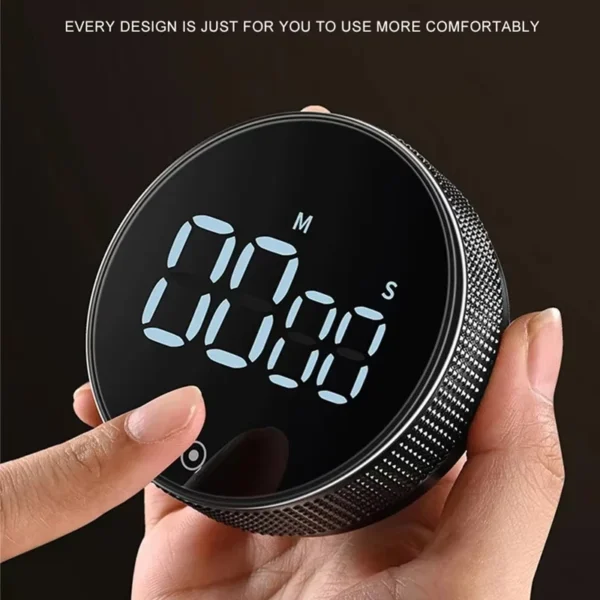 S812a7fc8c36643c7bde72dc23743074dr.webp Dinrgo Magnetic Digital Timers Manual Countdown Kitchen Timer Countdown Clock Mechanical Counter for Cooking Shower Study