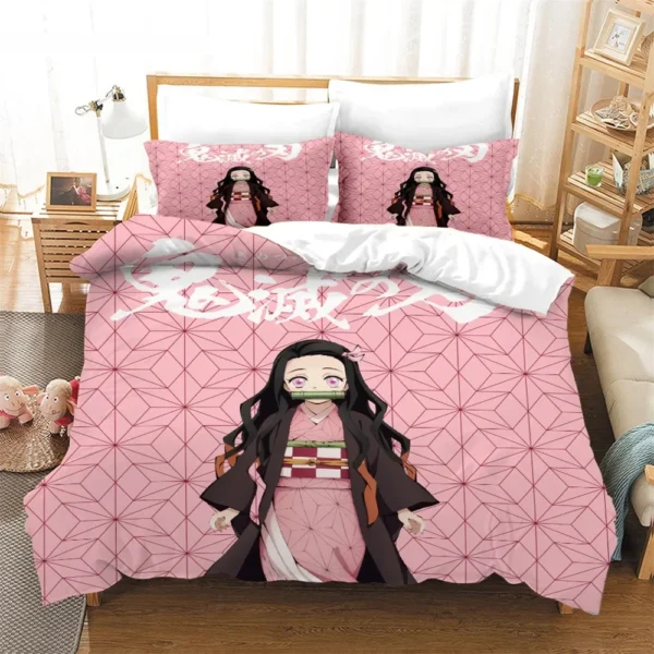 S823a78b286274f2b84ba17ecbeb7e652w.webp Nezuko Kamado Bedding Set