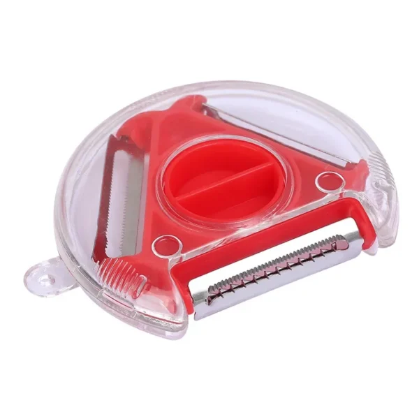 S82b87846ecad4268b414a4aeee4a3500H.webp 3 In 1 Fruit and Vegetable Peeler Multifunctional Vegetable Shredding Tools Stainless Steel Blade Peel Grater Kitchen Tools