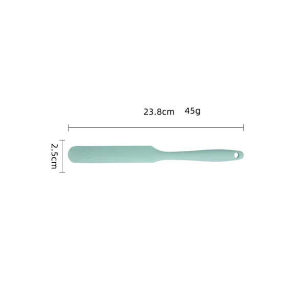 S8e9ed3d8126c46fb92f75250f84785ffF.webp Food Grade Silicone Cream Scraper Household all-in-one Long Cake Spatula Heat-resistant Kitchen Baking Tool