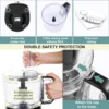 S8fb6ec998fe24494a6cee7fee1e74c29k.webp TopStrong 6-in-1 for Chopping, Slicing, Shredding and Kneading Dough, 3 Speeds with Pulse, 2L Mixing Bowl 800W Food Processor