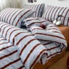 S95e01324fb604159b8b128a46e607f42i.webp 3pcs Simple Pink Striped Duvet Cover Set