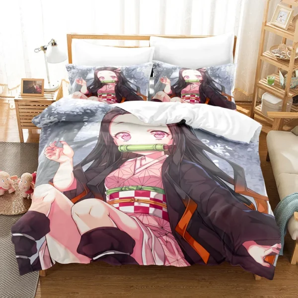 S96272bb2aeb84346acfc2e4b06ac36bdx.webp Nezuko Kamado Bedding Set