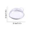 Microwave food splash proof cover, household oven heating cover, plate transparent cover, handle, cooking utensils accessories