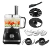 S9ed98c049b01469b93a1c02cac70ba70g.webp TopStrong 6-in-1 for Chopping, Slicing, Shredding and Kneading Dough, 3 Speeds with Pulse, 2L Mixing Bowl 800W Food Processor