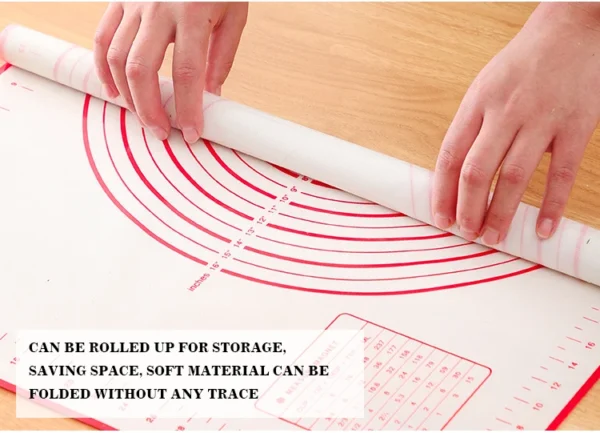 Sa348568c3cf94466b89449ef36e0828cm.webp UNTIOR 1PCS Silicone Baking Mat Kneading Pad Dough Mat Pizza Cake Dough Maker Kitchen Cooking Grill Non-Stick Gadgets Bakeware